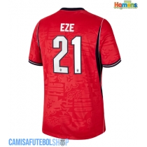 Camisa de time de futebol Inglaterra Eberechi Eze #21 Replicas 2º Equipamento Mundo 2026 Manga Curta